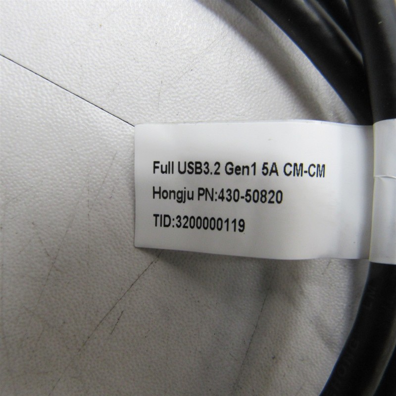 20 LOT - NEW 6' ft USB3.2 Gen1 5A USB-C to USB Type-C FAST 5Gbps Transfer Cable gallery