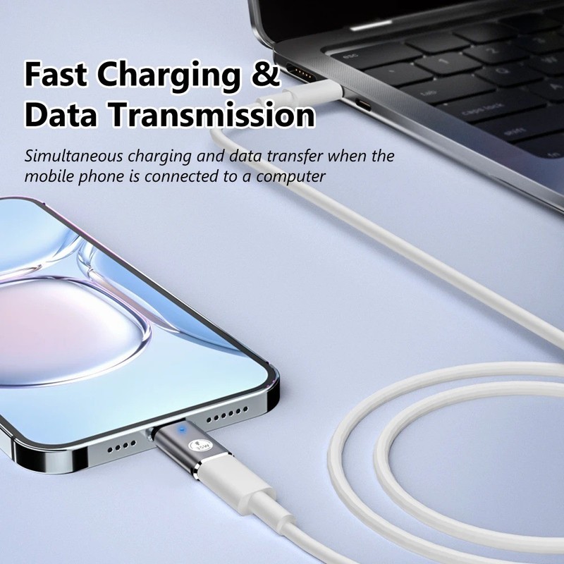 35W USB C to iOS Adapter LED Converter Female to Type C for iPhone 15 14 13 12 gallery