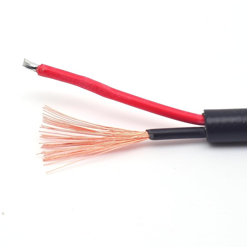 2 PCS 22AWG Short USB 2.0 Male Bare Wire Pigtail 2Pin Open End 1ft Cable gallery