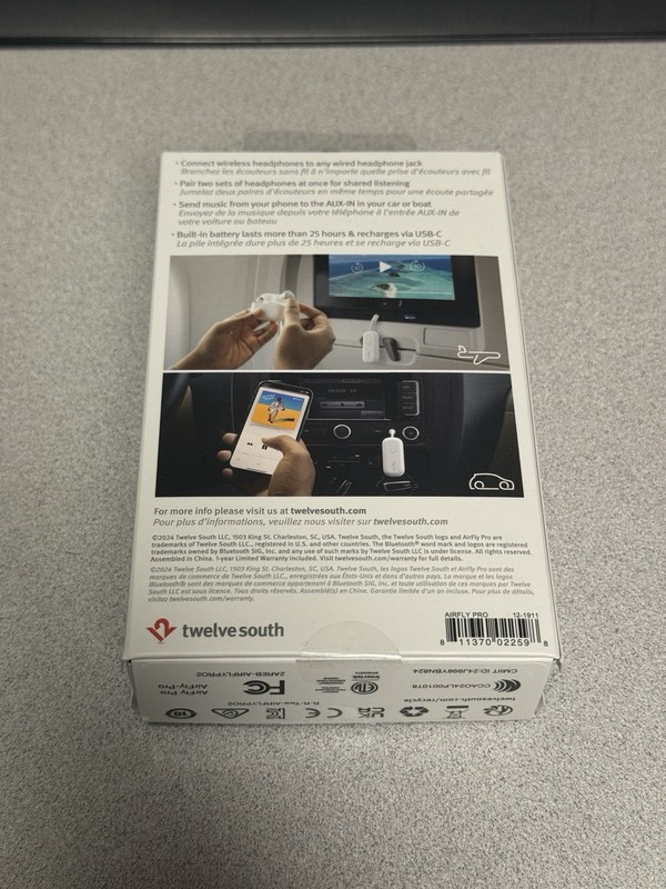Twelve South AirFly Pro (White) - New Open Box gallery