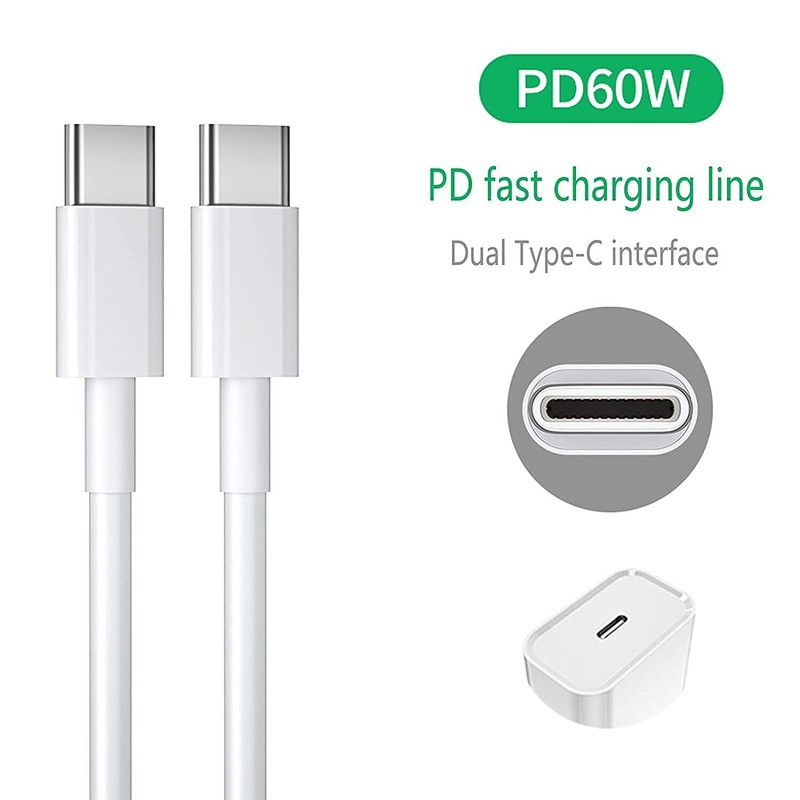 USB-C to USB C Type-C Fast Charging Data SYNC Charger Cable Cord 3/6/10FT lot gallery