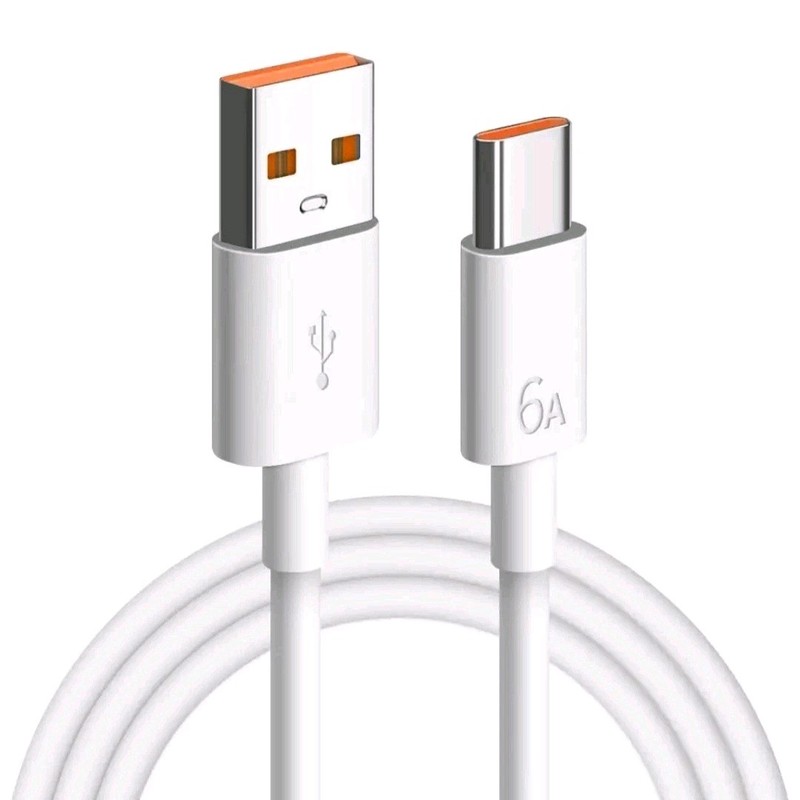 LOT OF 75 6A USB-C to USB-A 1 Meter/3.3 Feet Long Fast Charging Cables Brand New gallery
