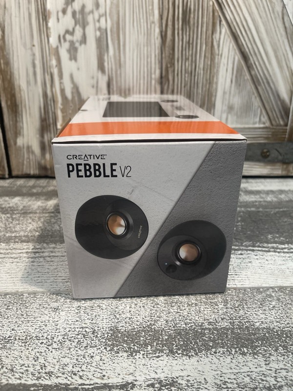 Creative - Desk Top - Pebble V2 2.0 Speaker System - 8 W RMS - Black New gallery