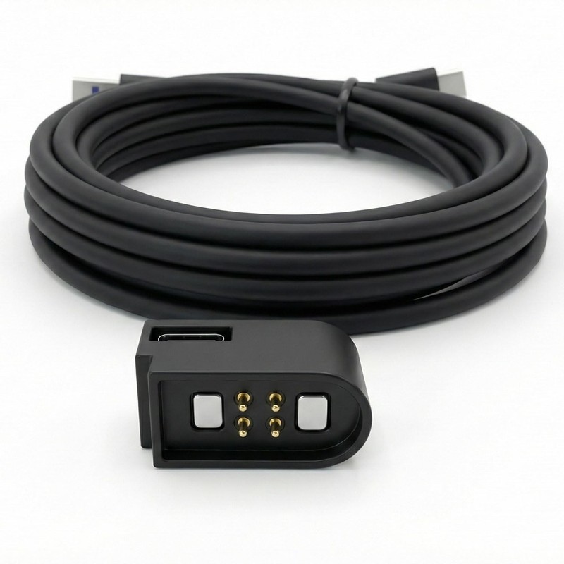 Magnetic Charging Cable Compatible with Minelab Equinox 600 700 800 900, Mant...