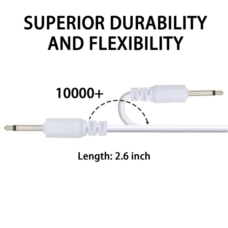 2 Pack 2.7Ft USB to DC 2.5Mm Fast Charger Cable, Replacement Charging Cord Adapt gallery