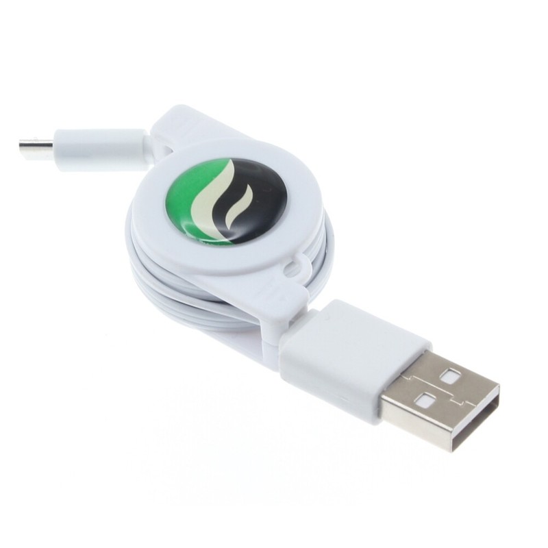 Retractable USB Cable MicroUSB Charger Power Cord Sync Wire Fast for Tablets