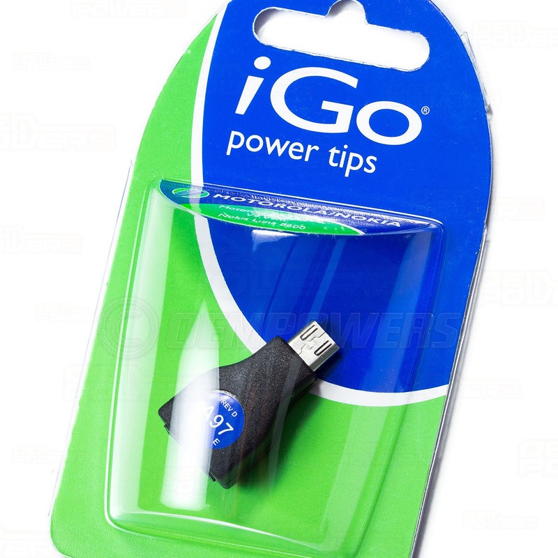 NEW iGo Power Tip Micro USB For HTC Droid Incredible EVO One Nexus Google Phone gallery