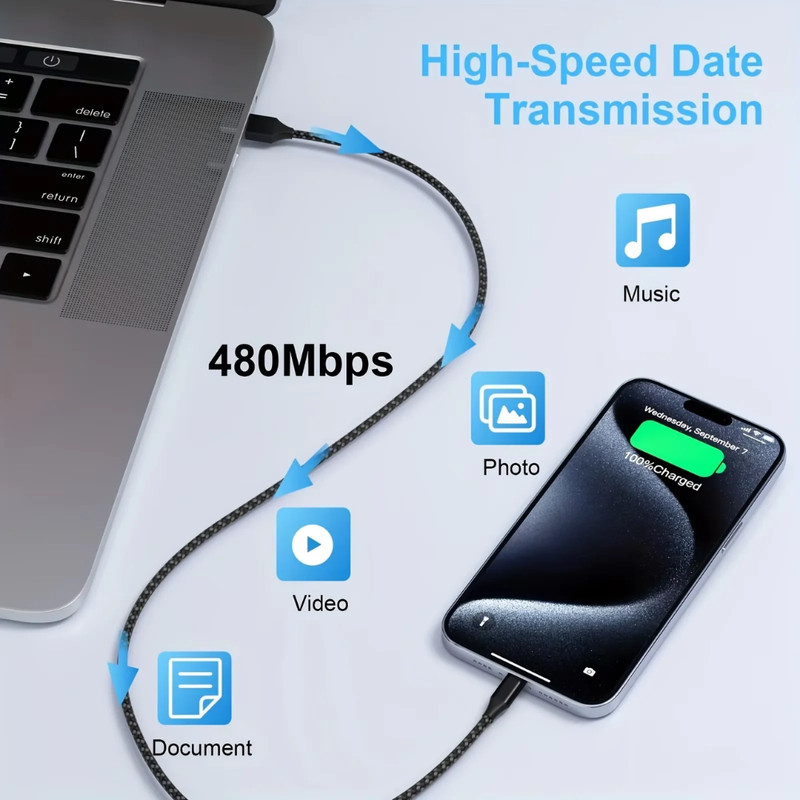 5PCS 10ft USB Type C Fast Charger Cable Lot For Samsung LG Android Charging Cord gallery