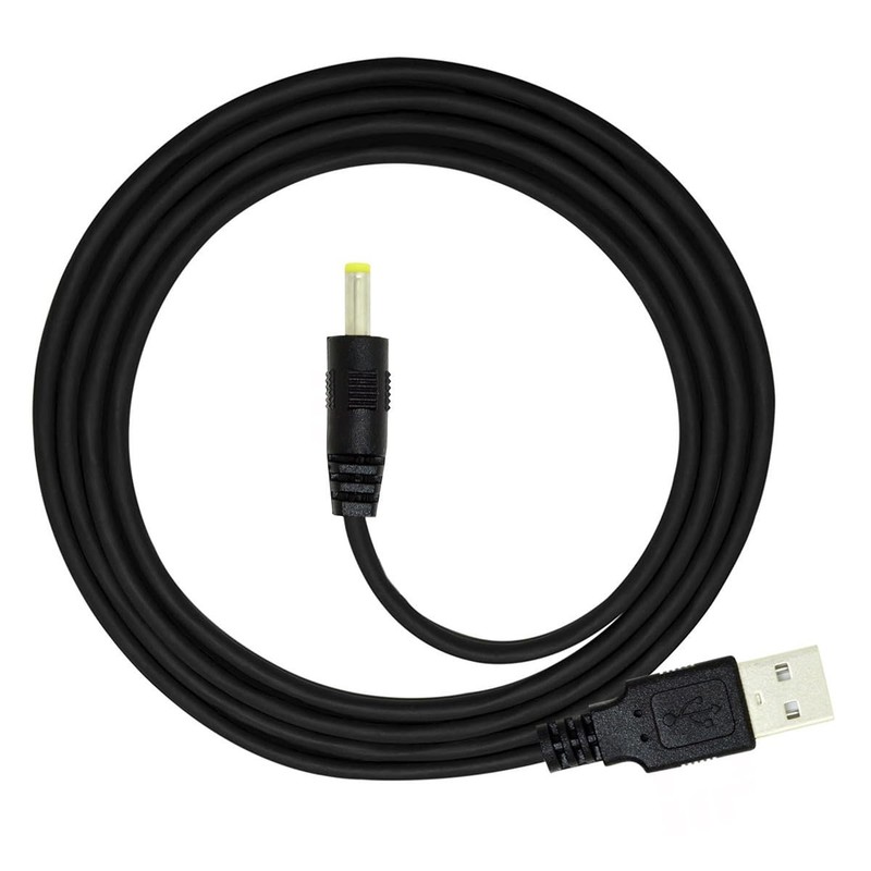 USB to DC 4.0x1.7mm Cable,USB 2.0 A to DC 5V 4.0x1.7mm Power Round Plug Cable... gallery