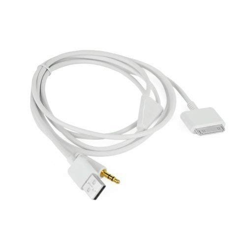 Car AUX Audio Music Micro USB Charge Cable Samsung Galaxy S3 S4 S5 HTC NUZ1 gallery