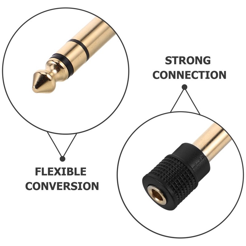 10 Pcs Stereo Headphone Adapter Headphones Earphone Jack Conversion Aux gallery