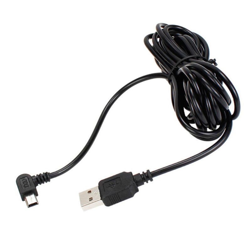 Car Driving Recorder 3.5 Meters USB Mini Right-head Charging Power Cord gallery