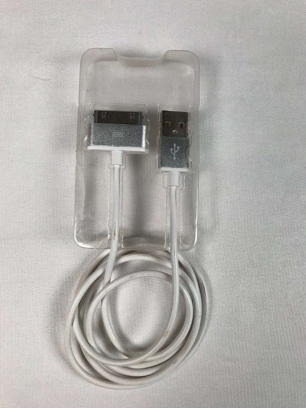 Bytech Apple 30-pin to USB Cable 42 Inch Cord Silver