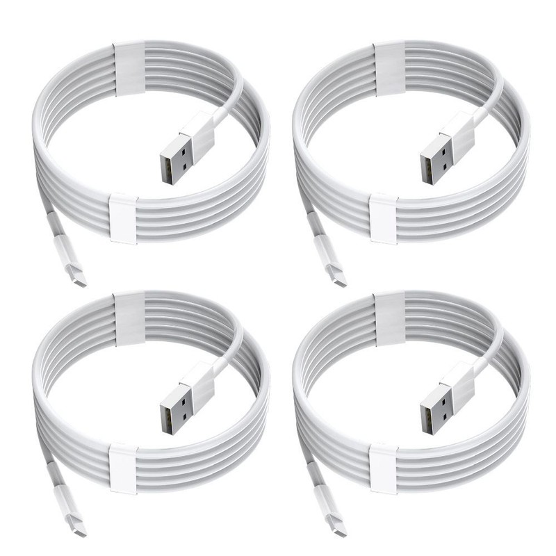4 PACK USB Data Fast Charger Cable Cord For Apple iPhone 8 X 11 12 13 14 Pro Max