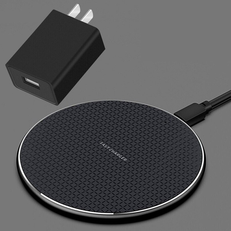 Portable Travel Desktop Wireless Charger Pad Adapter for LG V30+ US998 LS998 USA