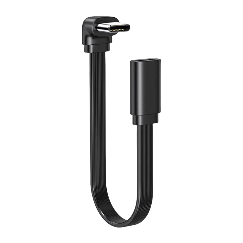 Straight Head/Right Angle USB C Extension Cable for Tight Space and Easy Access gallery