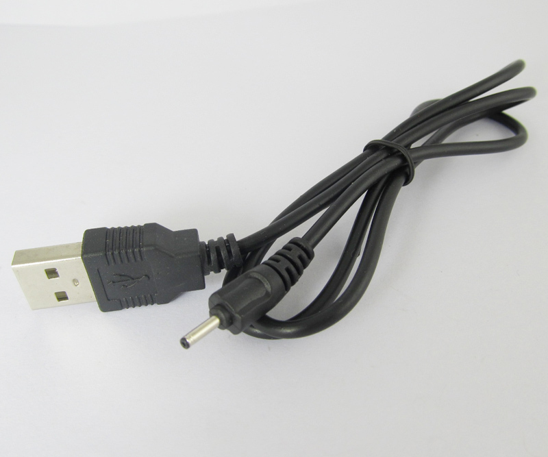 10pcs 0.7cm USB 2.0 A Male to 0.6 x 2.0mm Male Plug 5V DC Power Charger Cable gallery