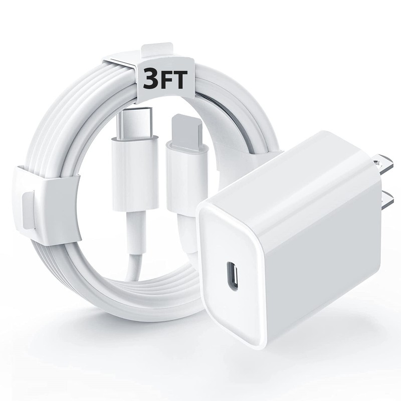 Original USB-C PD Fast Charger Cable For iPhone 14 13 12 11 Pro Max XS XR SE 8 7
