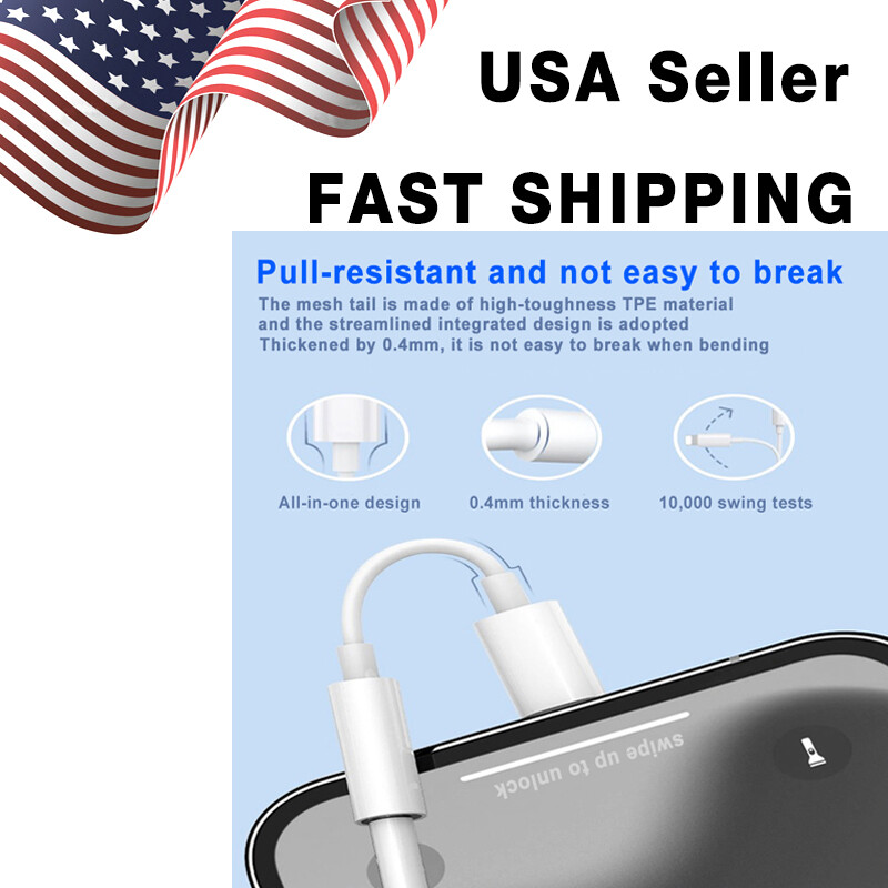 USB C Type C Adapter to 3.5MM Aux Audio Jack Earphone Headphone Cable USB White gallery