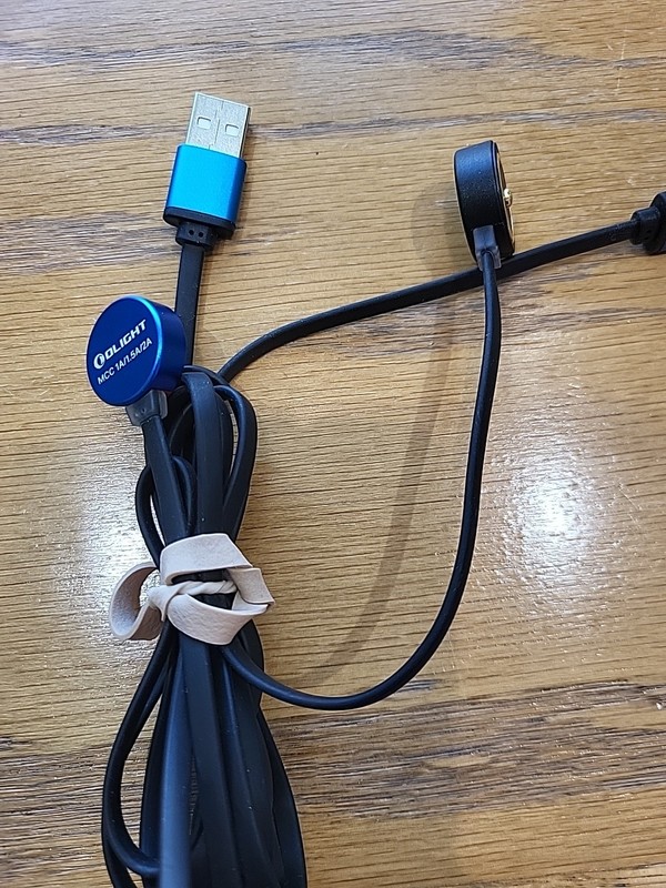 OLIGHT MCC 1A Magnetic Flashlight Charger USB Charging Cable
