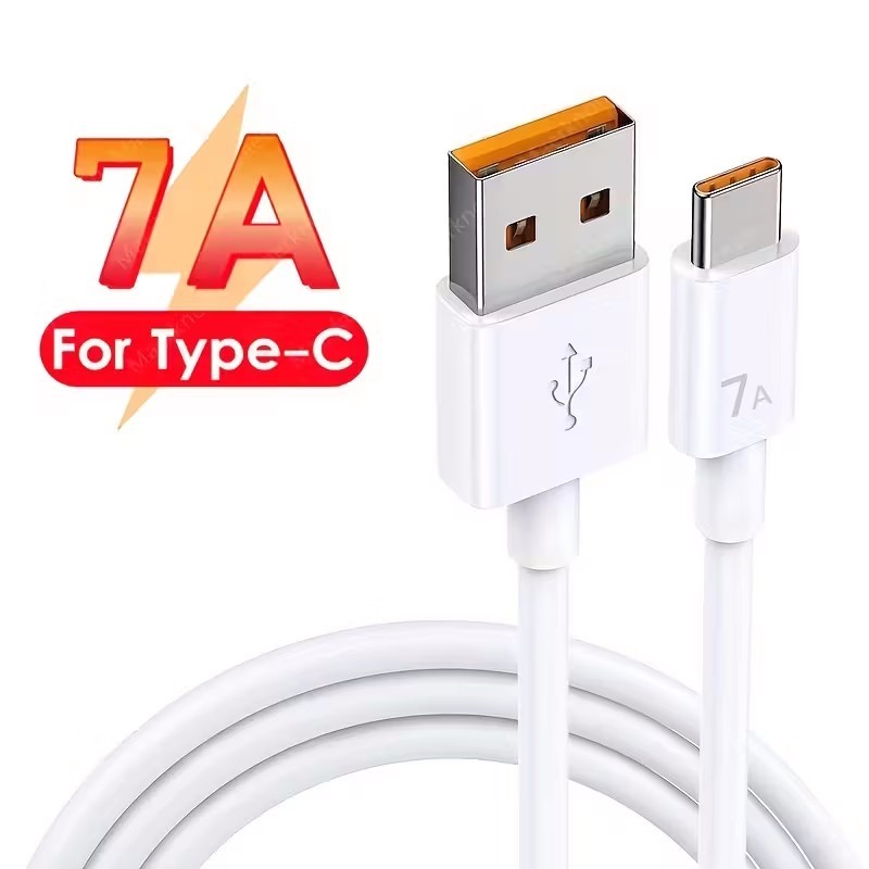 USB-Type-C Charging Cable 7A Charge Data Sync For Samsung, Pixel, 23cm/9 " inch gallery