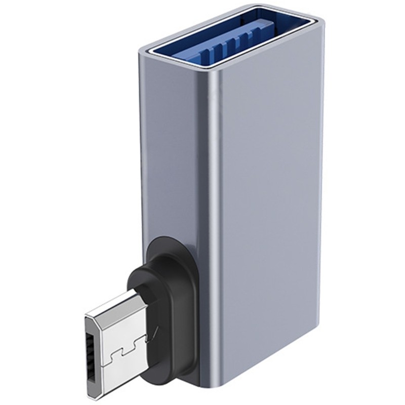 USB A to MicroUSB OTG Cable Adapters For Data Transfer And Charging Aluminum gallery