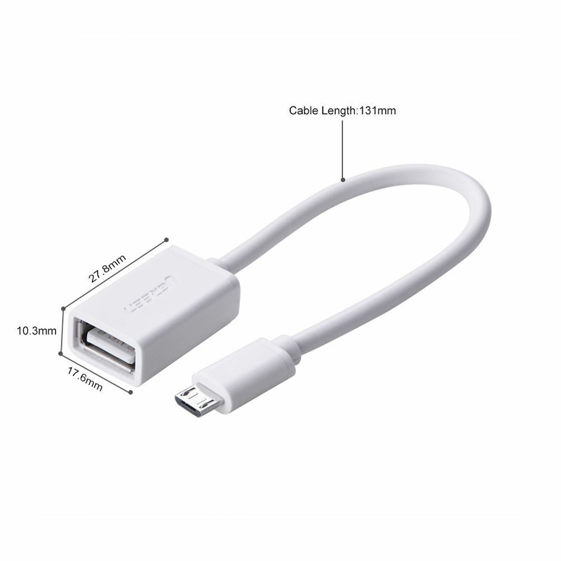Ugreen Micro USB to USB OTG Cable On the Go Adapter for Samsung S7 S6 LG G3 HTC gallery
