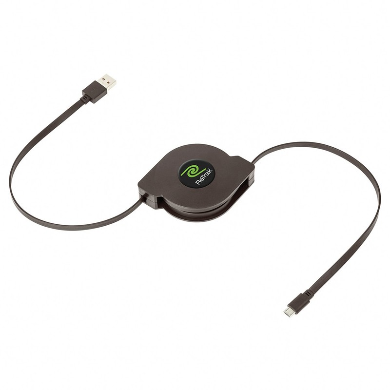 Premier Retractable Micro USB Cable 10ft