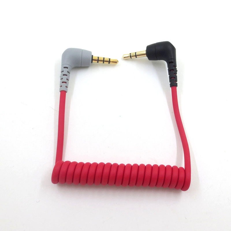 3.5mm Microphone TRS to TRRS Cable Cord for RODE Videomic Pro+/VideoMic GO C gallery