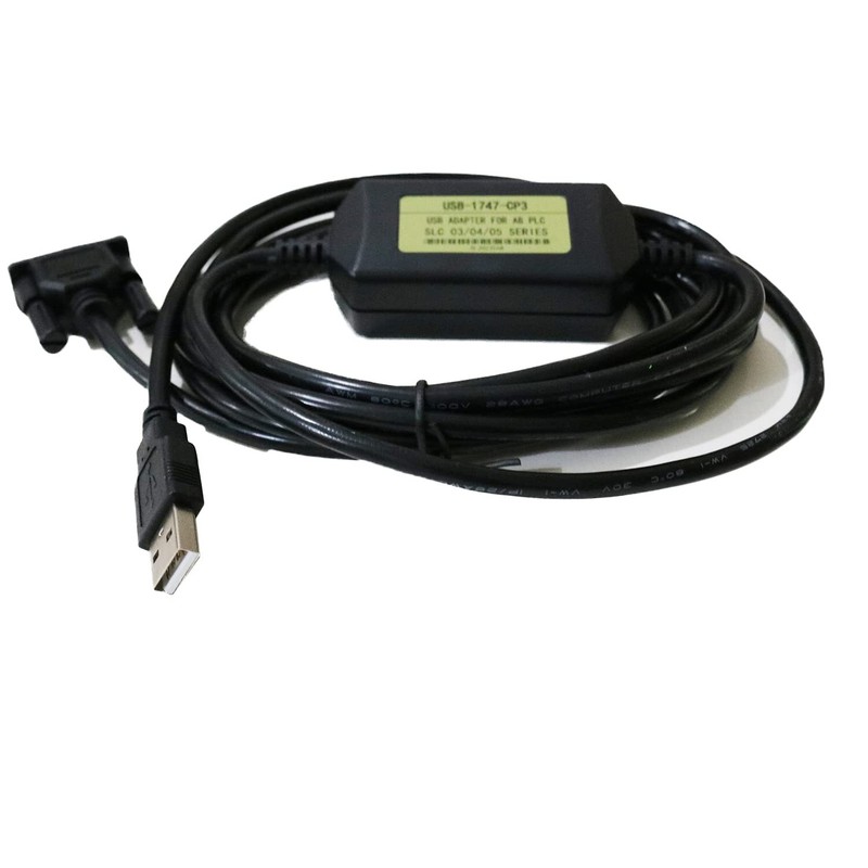 Plc Programming Cable Compatible With Ab Usb1747cp3 Slc 5/03 5/04 5/05 gallery