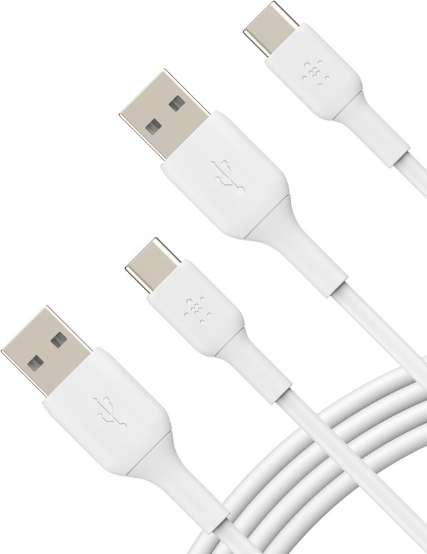Ultra-Flexible USB A to USB C Cable 2-Pack, 3.3ft - Perfect for iPhone & Galaxy gallery