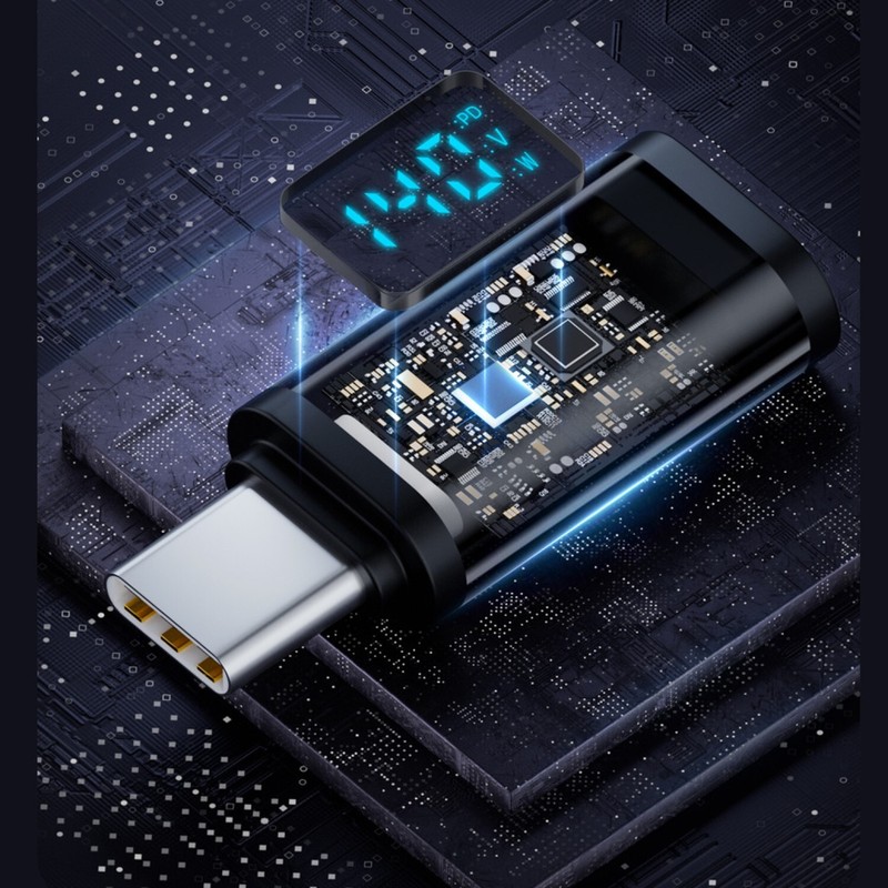 LCD USB 4 Type C 40Gdps video sync charger cable charging converter 8K/60Hz gallery