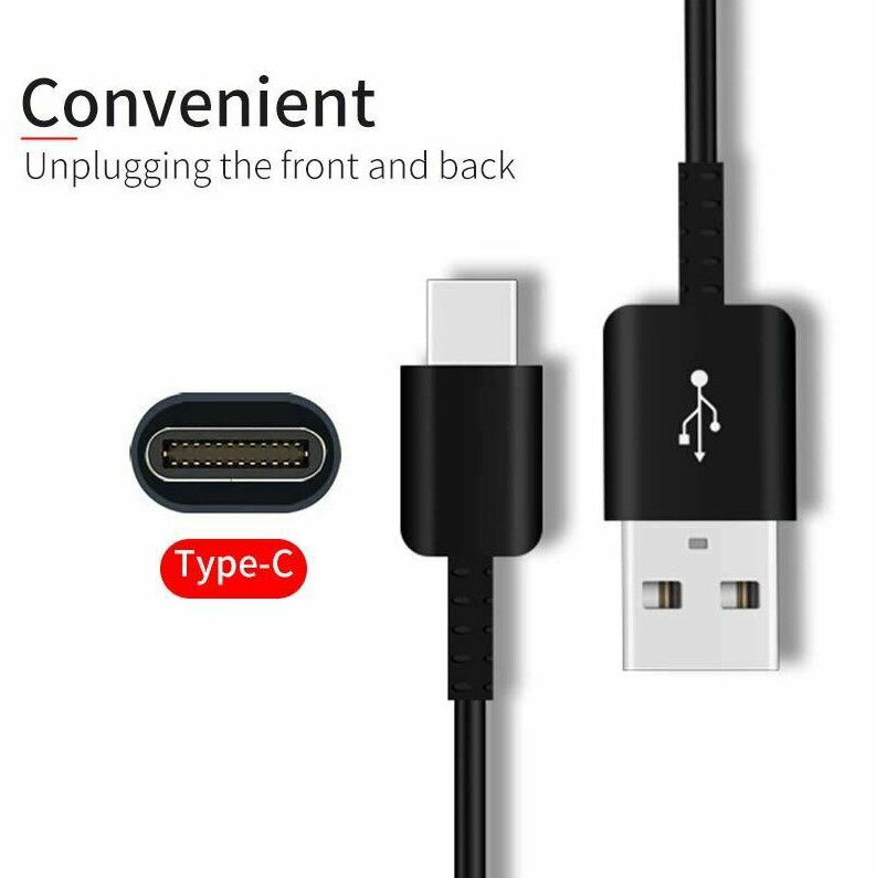 1x For Samsung Note 10 Galaxy S9 S10 Plus USB Type C Fast Charging Cable Cord gallery