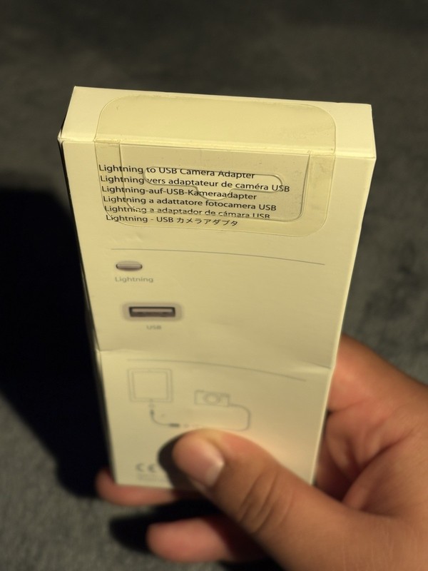 Sealed New Genuine OEM Apple Lightning to USB 3 Camera Adapter A1619 ‎MK0W2AM/A gallery