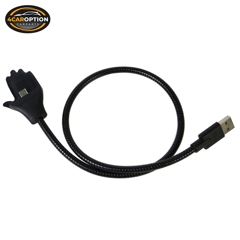 Fexible Twister USB Charger Charging Cable Black for Android Samsung LG Sony