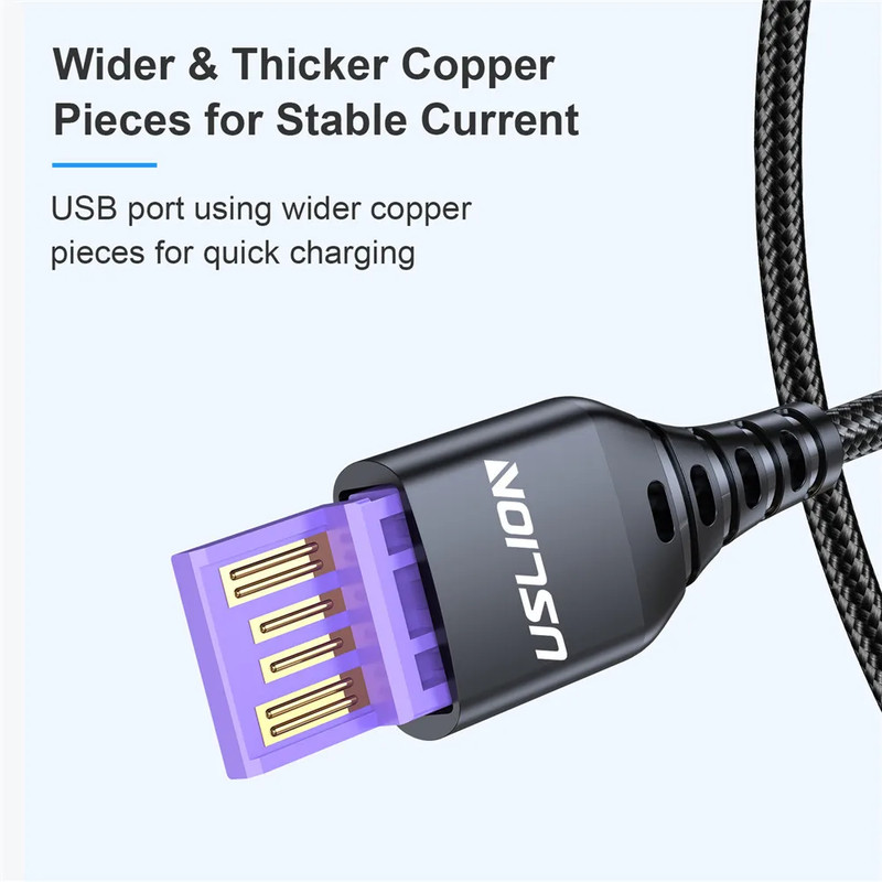 5A Micro USB Cable Fast Charging Mobile Phone Micro USB Wire Cord for Xiaomi And gallery