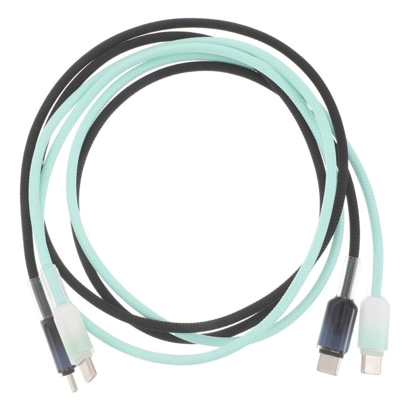 2pcs Usb Type C To Type C Cable: Usb Data Transmission 60w Cables Fast Charging gallery