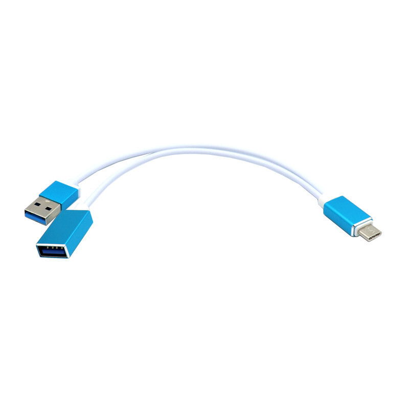 Type-C to USB Female OTG Adapter Cable w/ Power For Acer Swift 5 Laptop Notebook