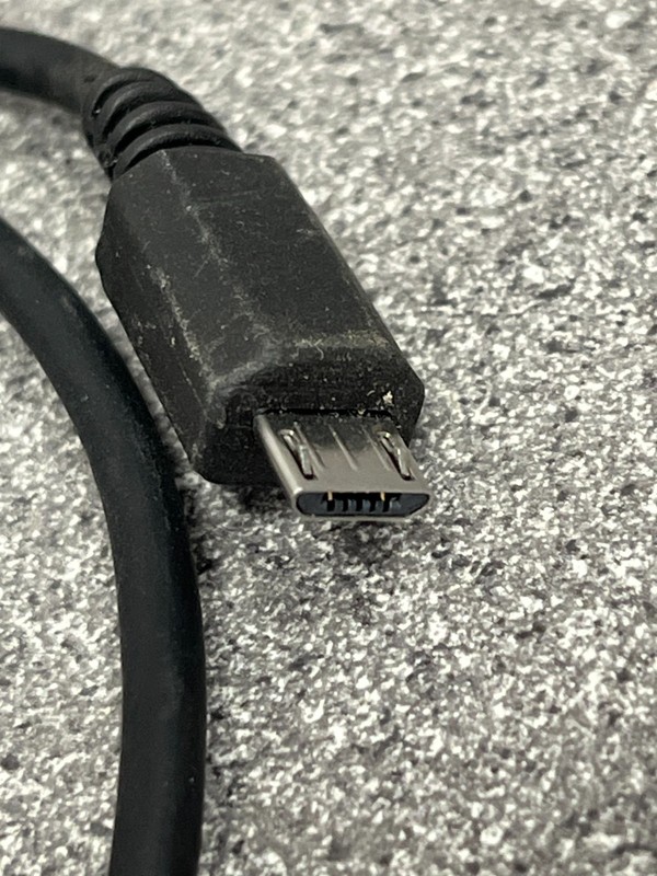 18 in. Black Micro USB to USB Charger Cord gallery
