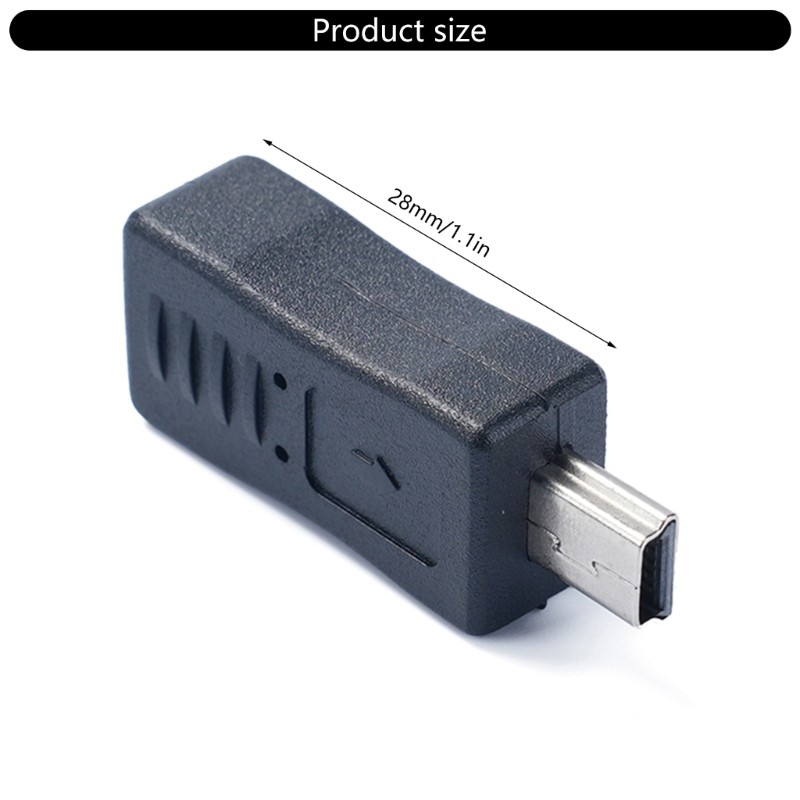 Type-C to Mini USB Adapter Portable Connector for Digital Camera MP3 Player gallery