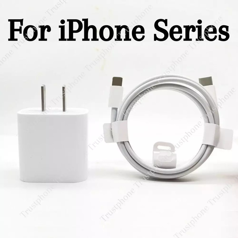 20W PD Fast Charger USB C Power Adapter Block Lot For iPhone 15 14 13 12 11 8 XR
