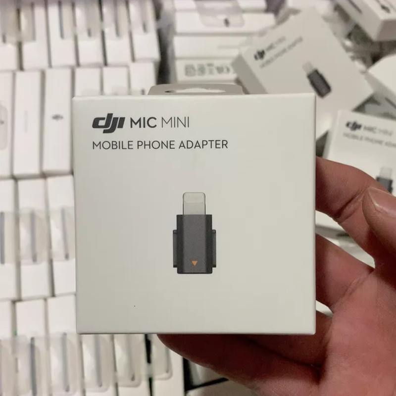 Genuine DJI Mic Mini Mobile Phone Adapter for iPhone 14 13 12 11 XS Max XR 8 7