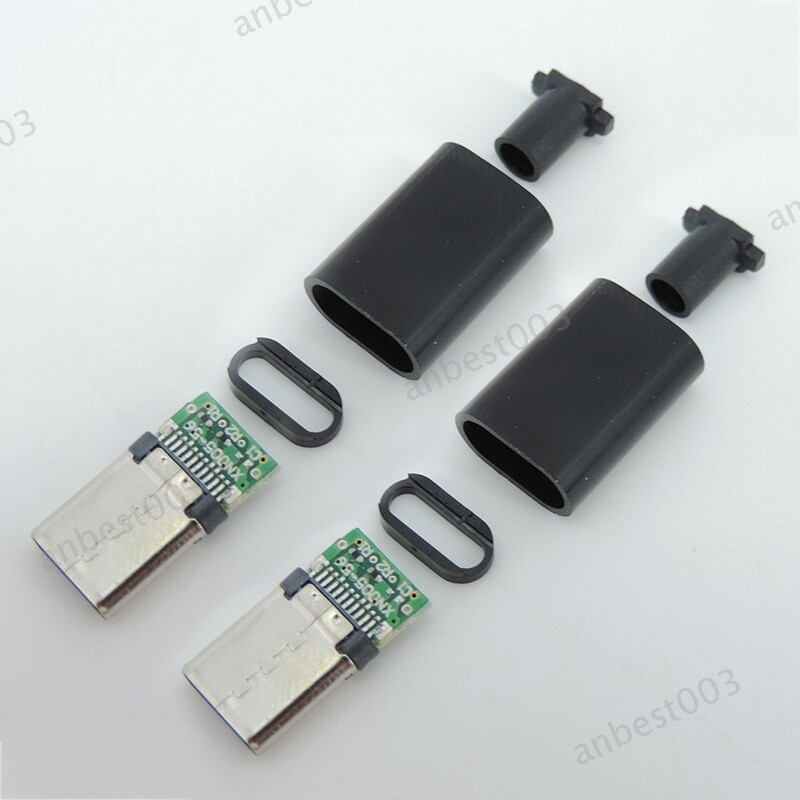 TYPE C USB 3.1 24Pin Male Plug Repair Welding Connector Type-C Data charger