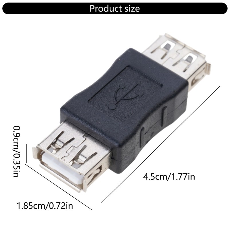 Efficient USB Female To Female Adapter Coupler Cable For Easy Device Linking gallery