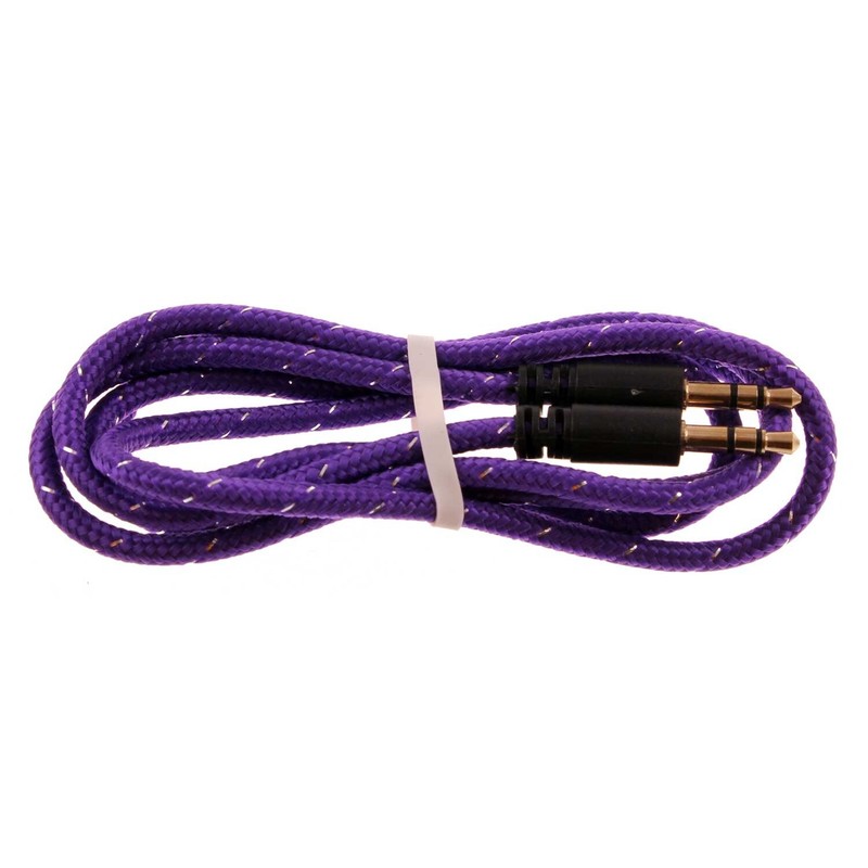 3.5mm Aux Cable Adapter Car Stereo Aux-in Audio Cord Speaker for SmartPhones