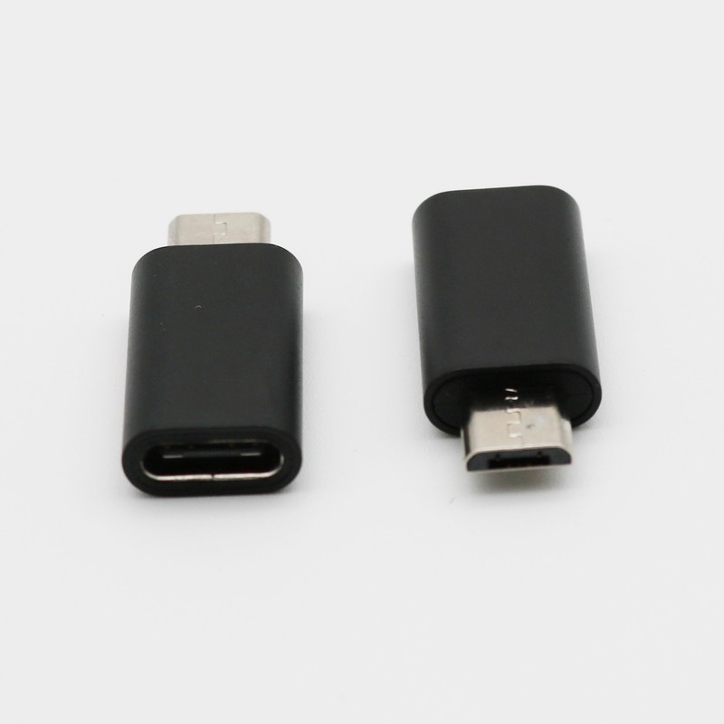 USB 3.1 Type C Female to Micro USB Male Adapter Data Charge Connector Straight gallery