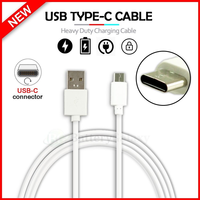 1PCS 6′ Type-C USB Charging Charger Cable For Samsung HUAWEI Xiaomi Durable