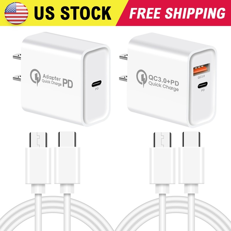 Fast PD/USB A+C Wall Charger+1M Cable For Samsung Galaxy A16 A15 A35 A55 5G A05s