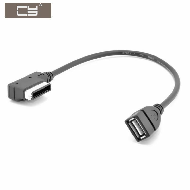 Drive Adapter Media In AMI MDI to USB AUX Flash Cable Car VW AUDI 2014 A4 A6 Q5