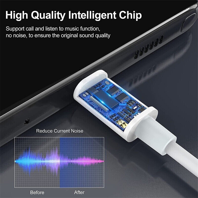 USB Type C to 3.5mm Aux Jack Adapter Earphone Dongle Cable For iPhone 15 Pro Max gallery